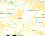 Map commune FR insee code 31187